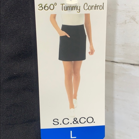 New! S.C. & CO. Black Skort - Picture 3 of 5